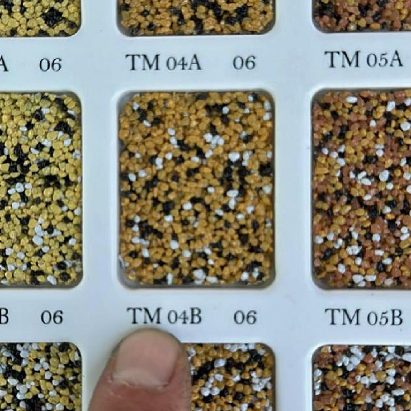 Buntsteinputz Farbe TM 31 E