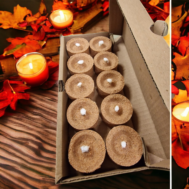 Kamin-, Ofen-, Grillanzünder - Anbrennhilfe (10er Pack)