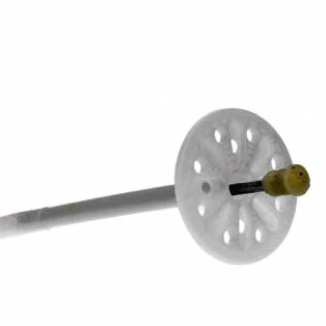 Dämmstoffdübel mit Stahlnagel LMX-10x140