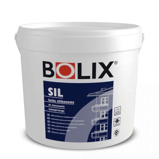 Silikon-Fassadenfarbe weiß 10 l