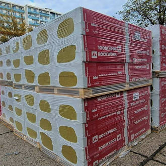 Rockwool Fassadendämmung MiWo