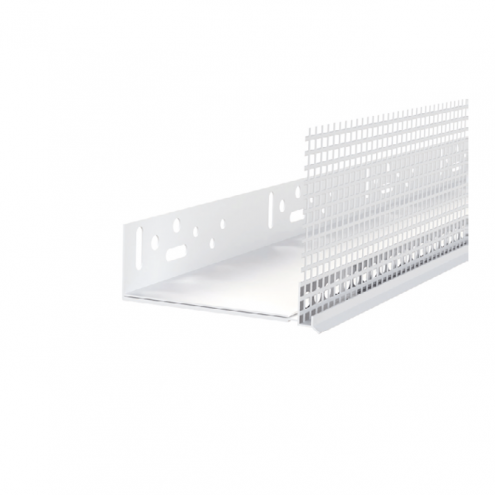 PVC Sockelprofil variabel 100-160 mm